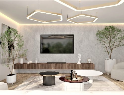 PROJEKT WNĘTRZA – WYGODNY SALON