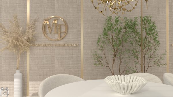 Projektowanie wnętrz salon kosmetyczny maniadekorowan