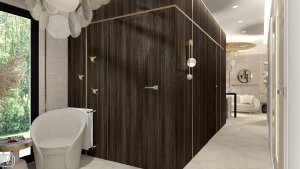 Projektowanie wnętrz salon kosmetyczny maniadekorowan